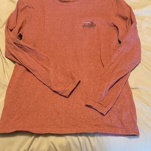 Patagonia Women's Long Sleeve Tee - Brick Red